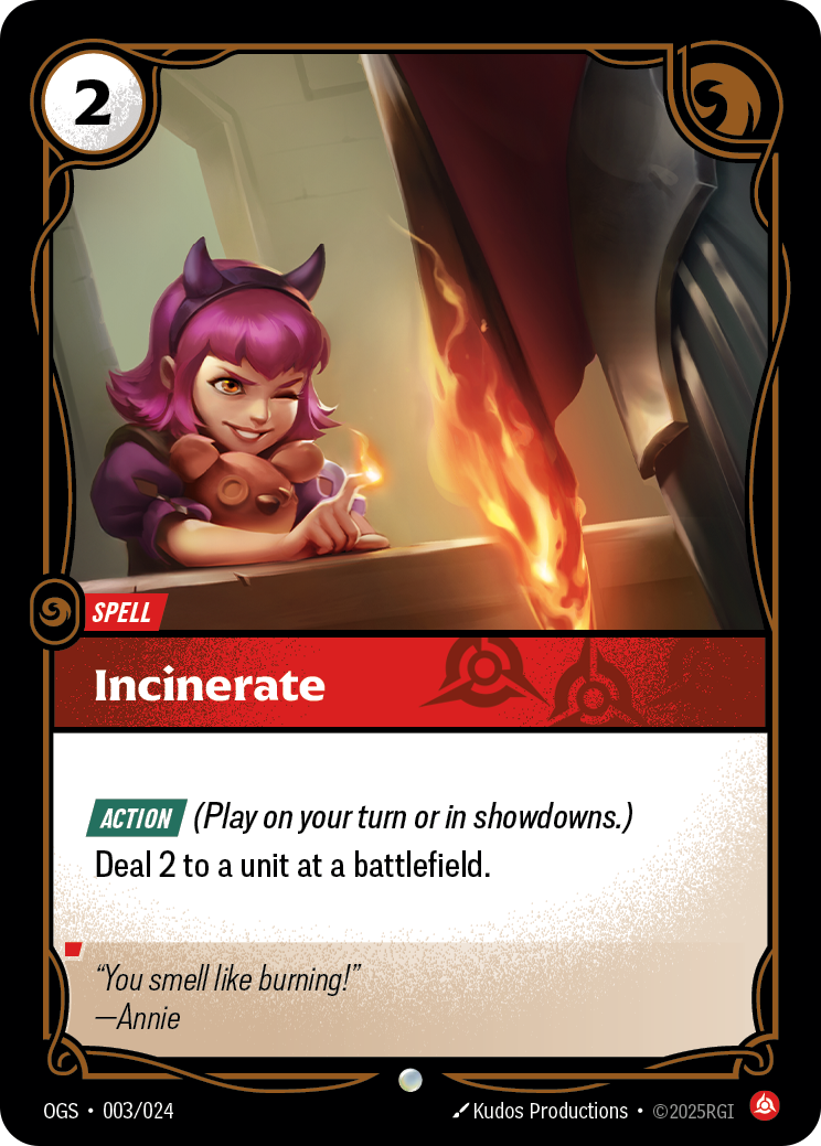 Incinerate art