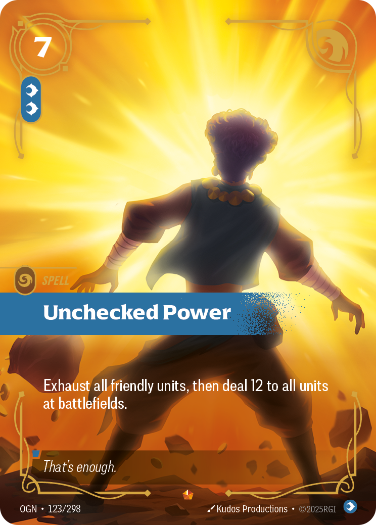 Unchecked Power art