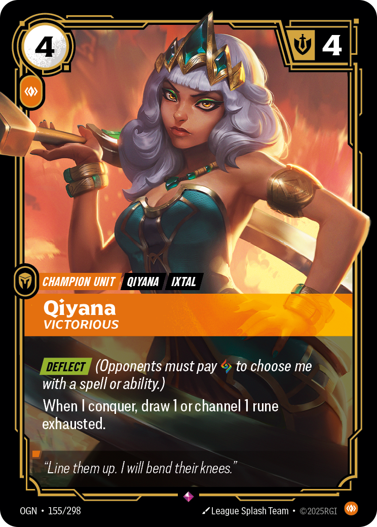 Qiyana, Victorious art