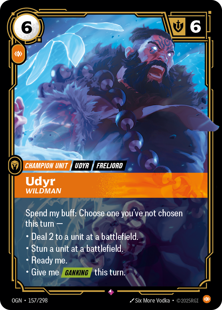 Udyr, Wildman art