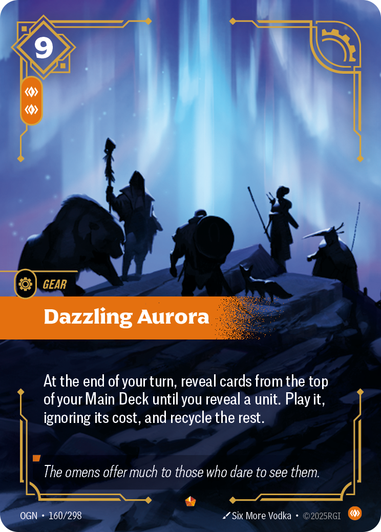 Dazzling Aurora art