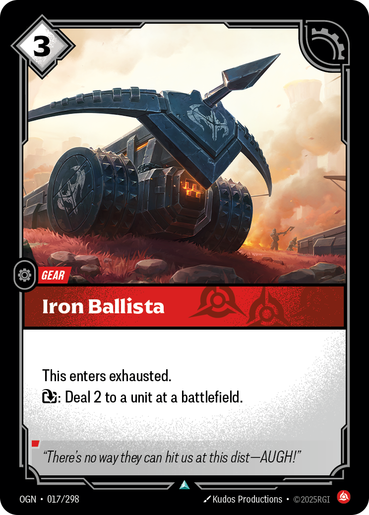 Iron Ballista art