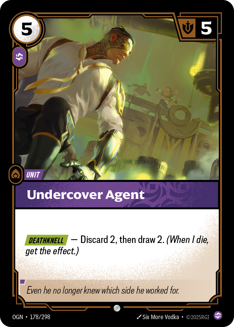 Undercover Agent art