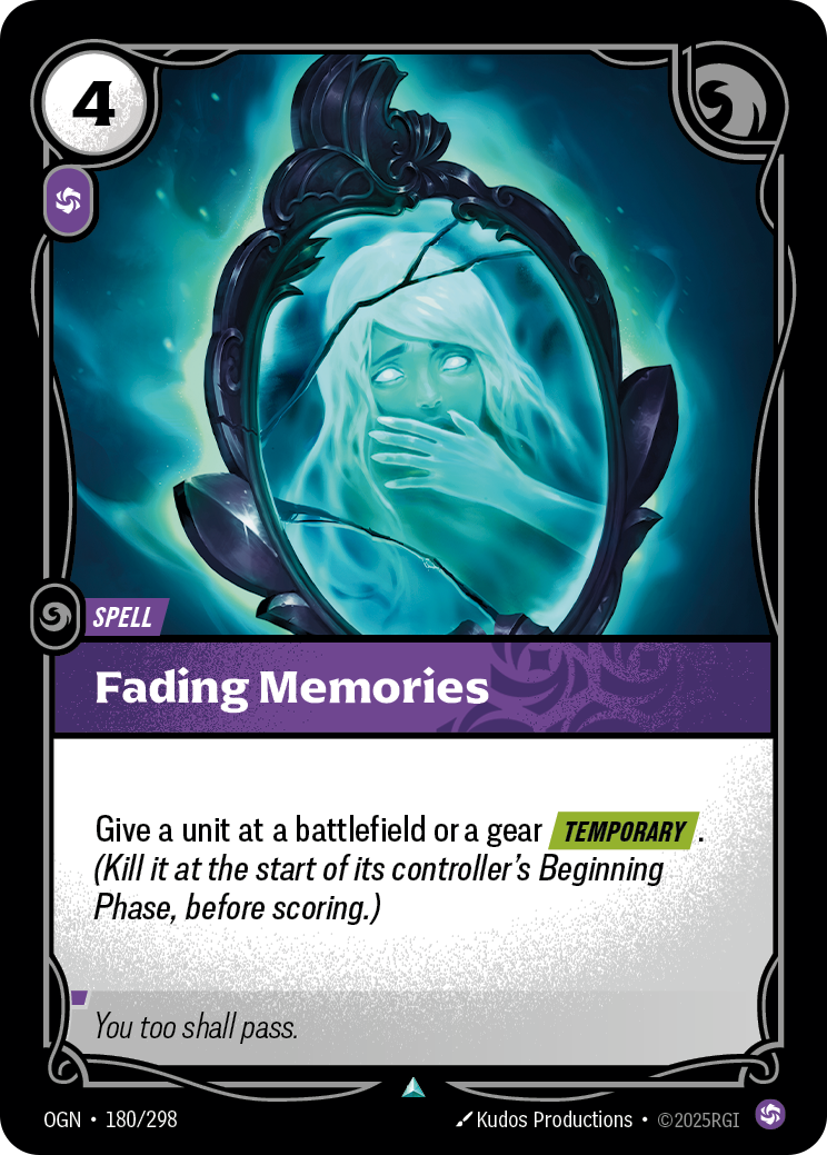 Fading Memories art