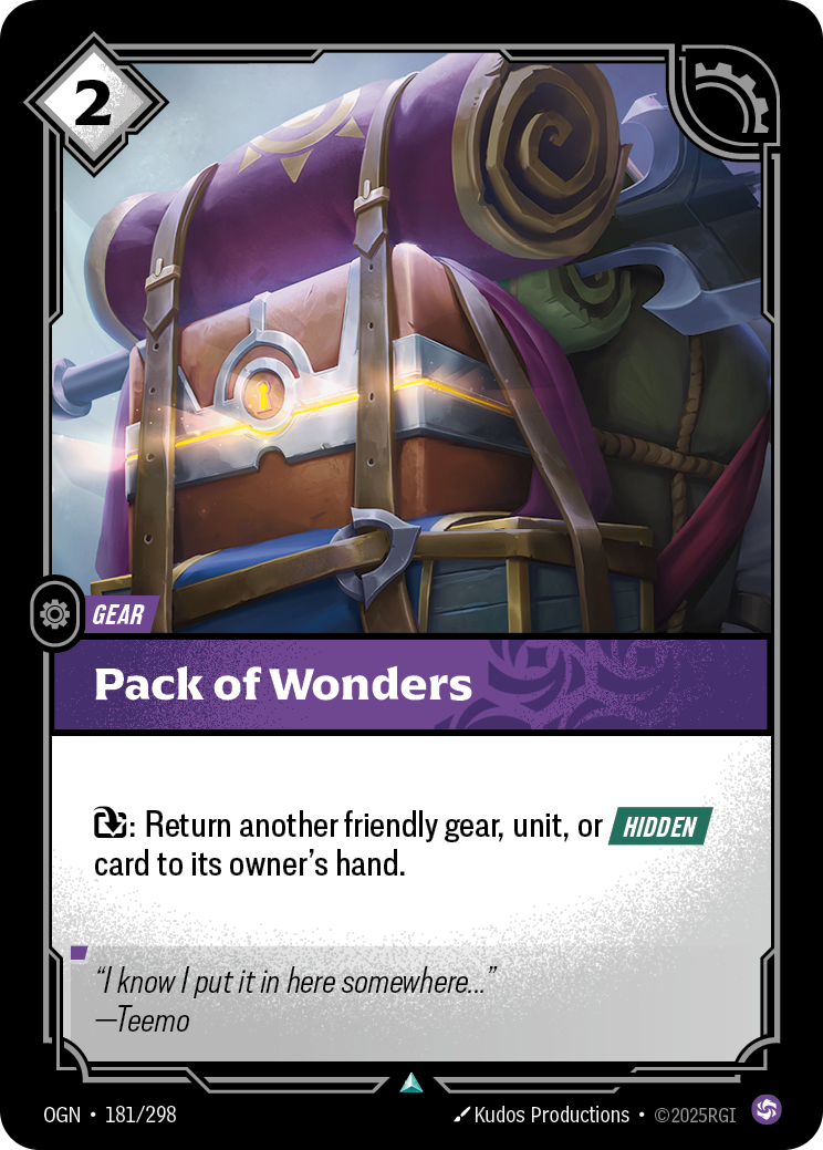 Pack of Wonders art