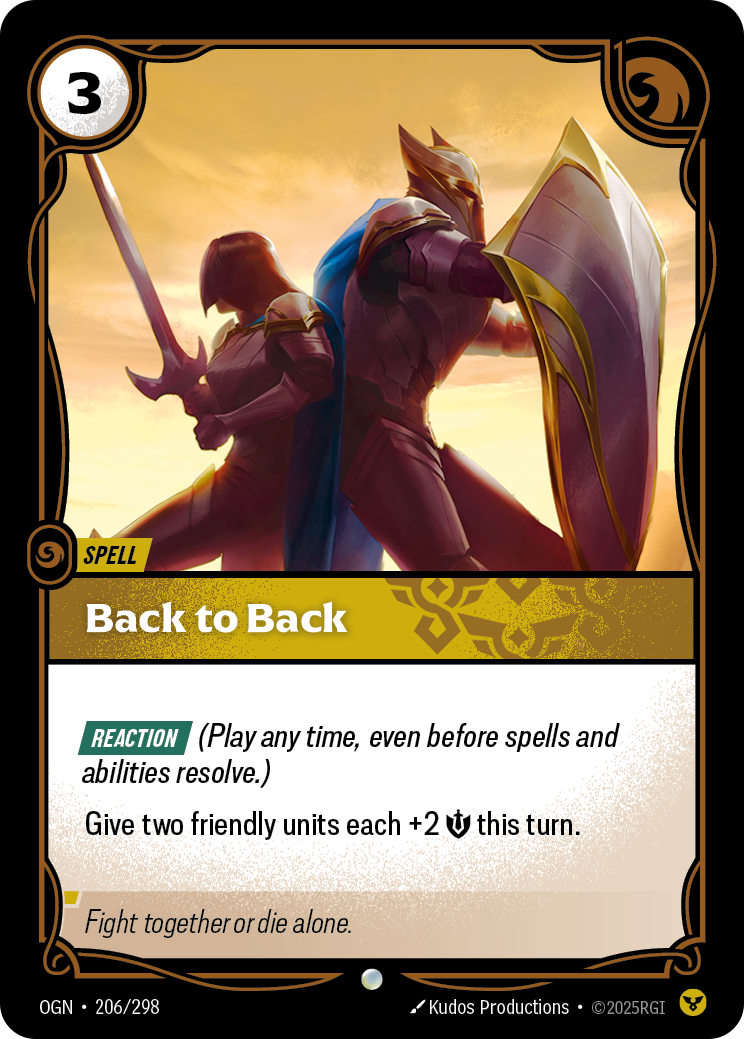 Back to Back art