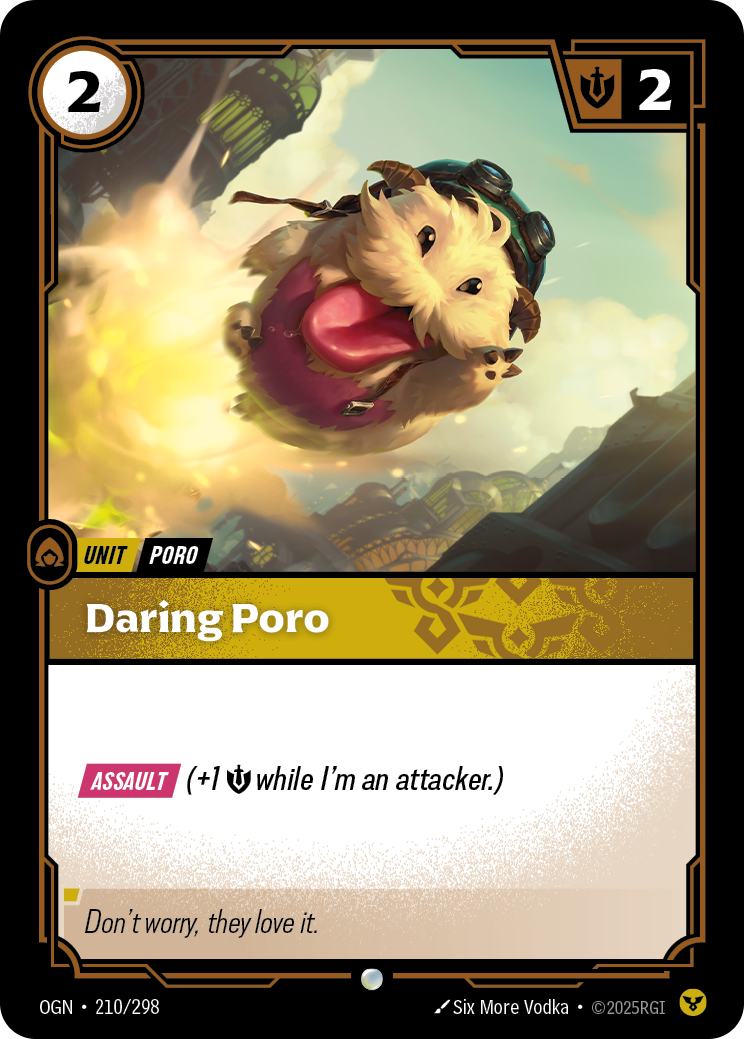 Daring Poro card art