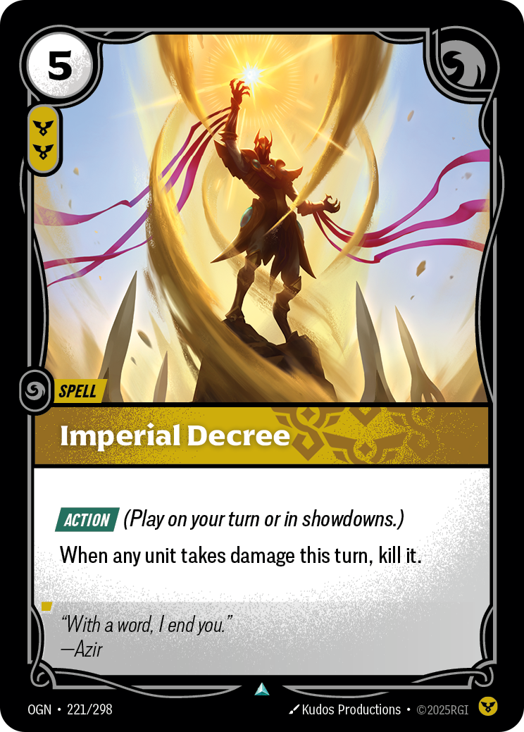 Imperial Decree art