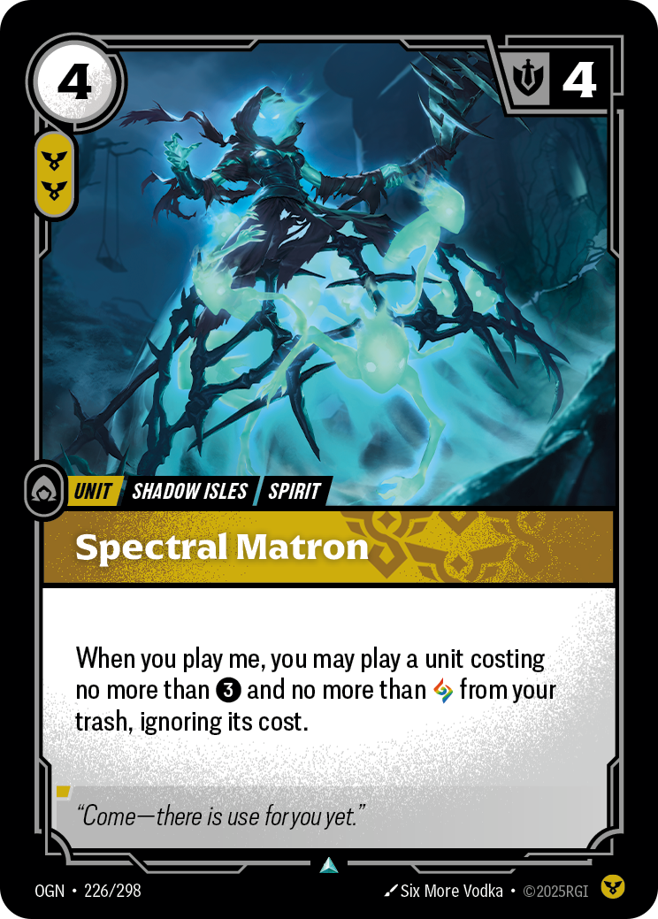 Spectral Matron art