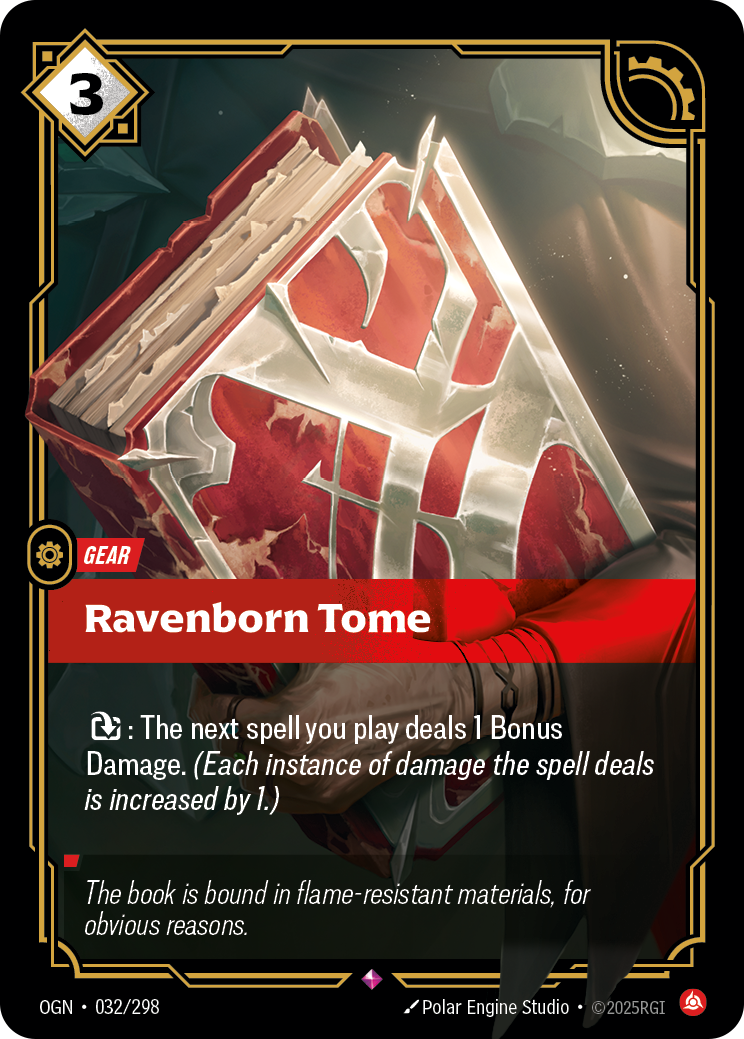 Ravenborn Tome art