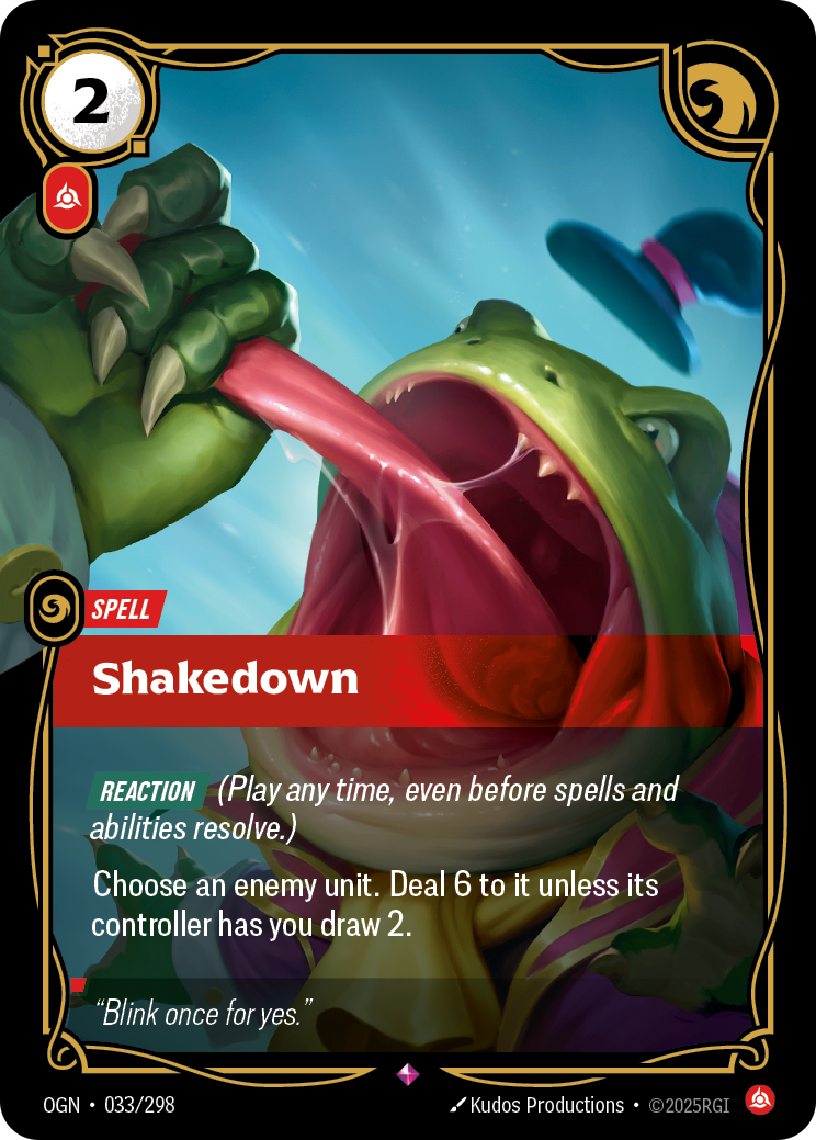 Shakedown art