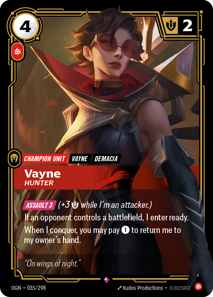 Vayne, Hunter art