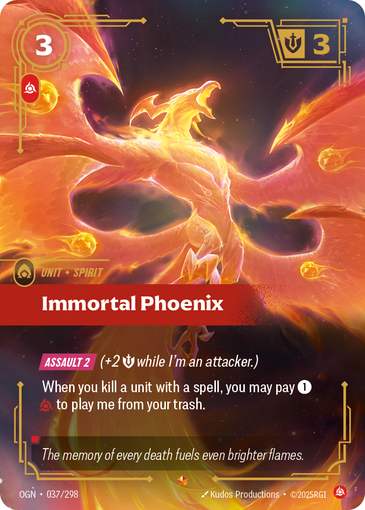Immortal Phoenix art