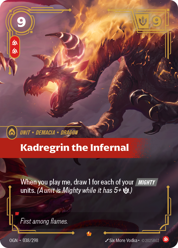 Kadregrin the Infernal art