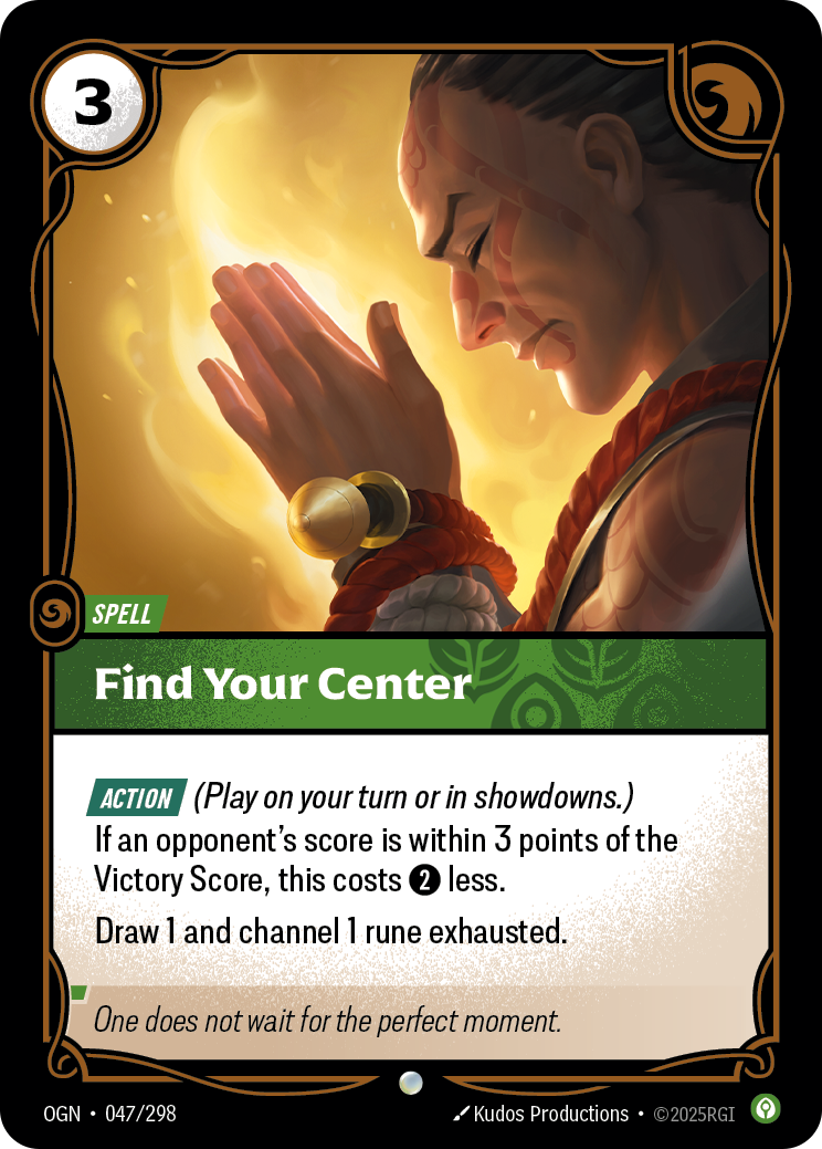 Find Your Center art