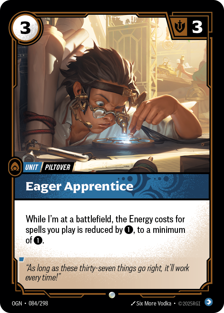 Eager Apprentice art