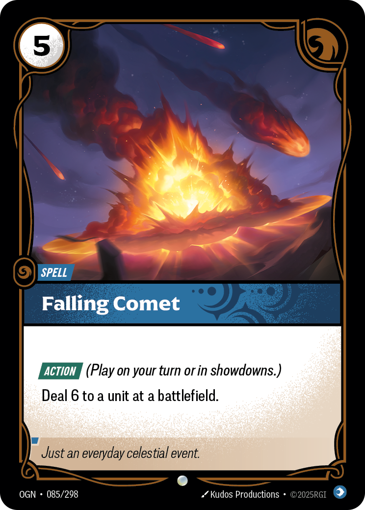 Falling Comet art
