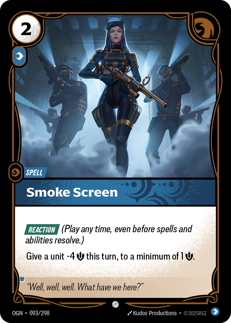 Smoke Screen art