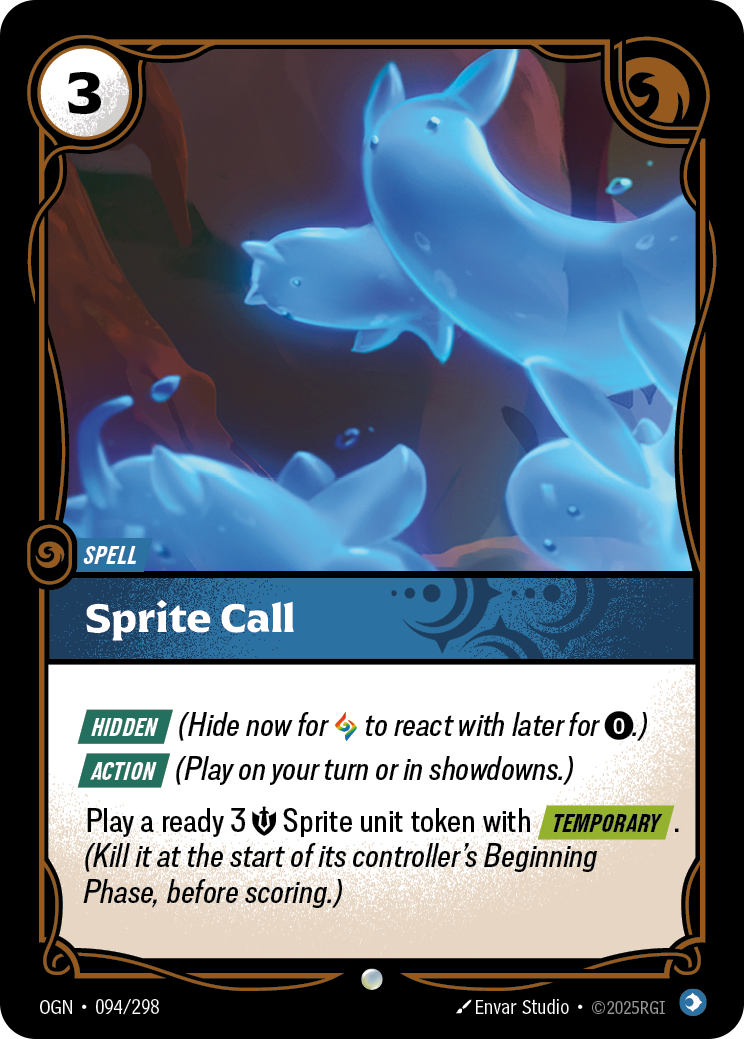 Sprite Call art