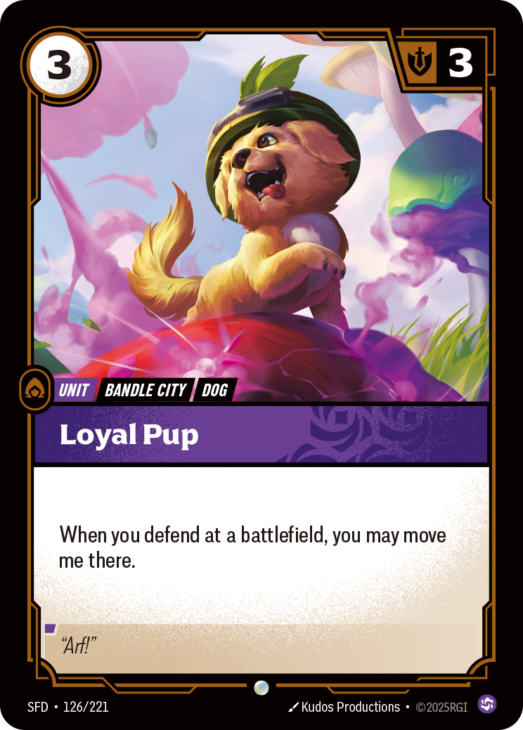 Loyal Pup art