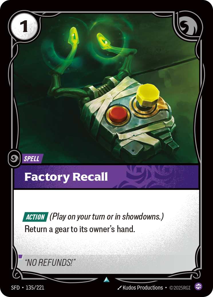 Factory Recall art