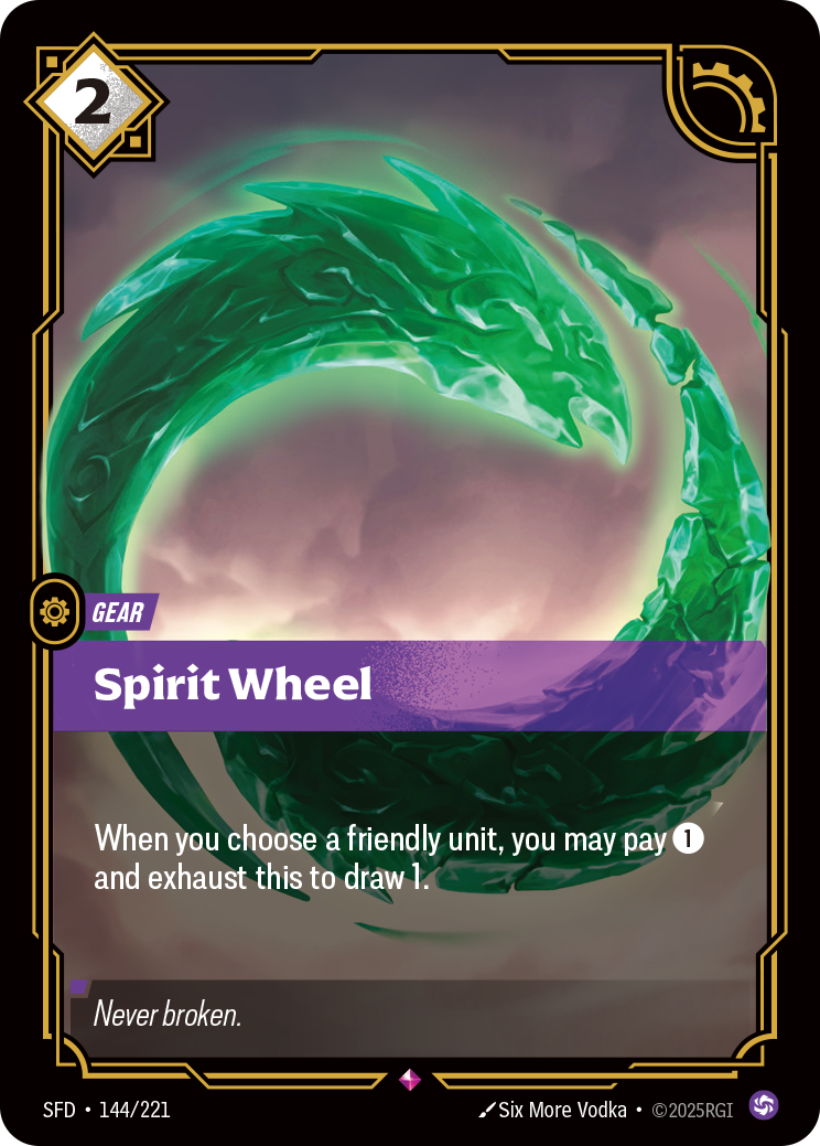 Spirit Wheel art