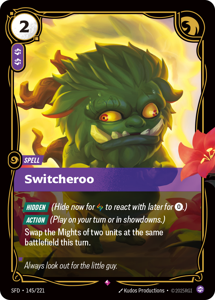 Switcheroo art