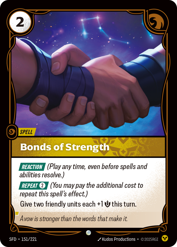 Bonds of Strength art