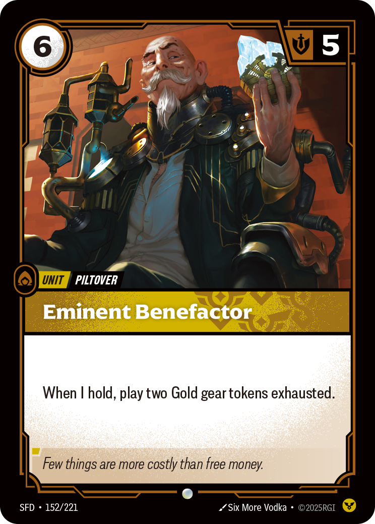 Eminent Benefactor art