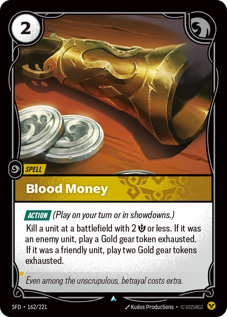 Blood Money art