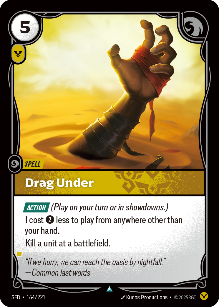 Drag Under art