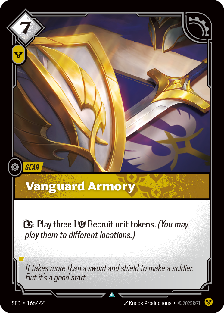 Vanguard Armory art