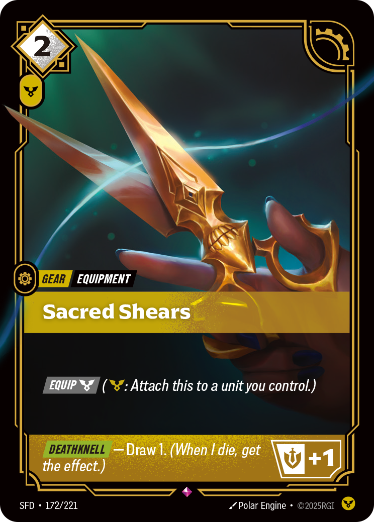 Sacred Shears art