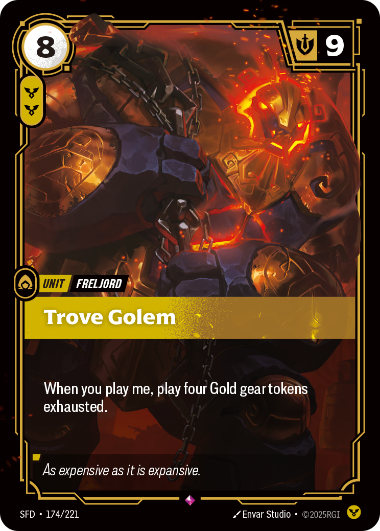 Trove Golem art