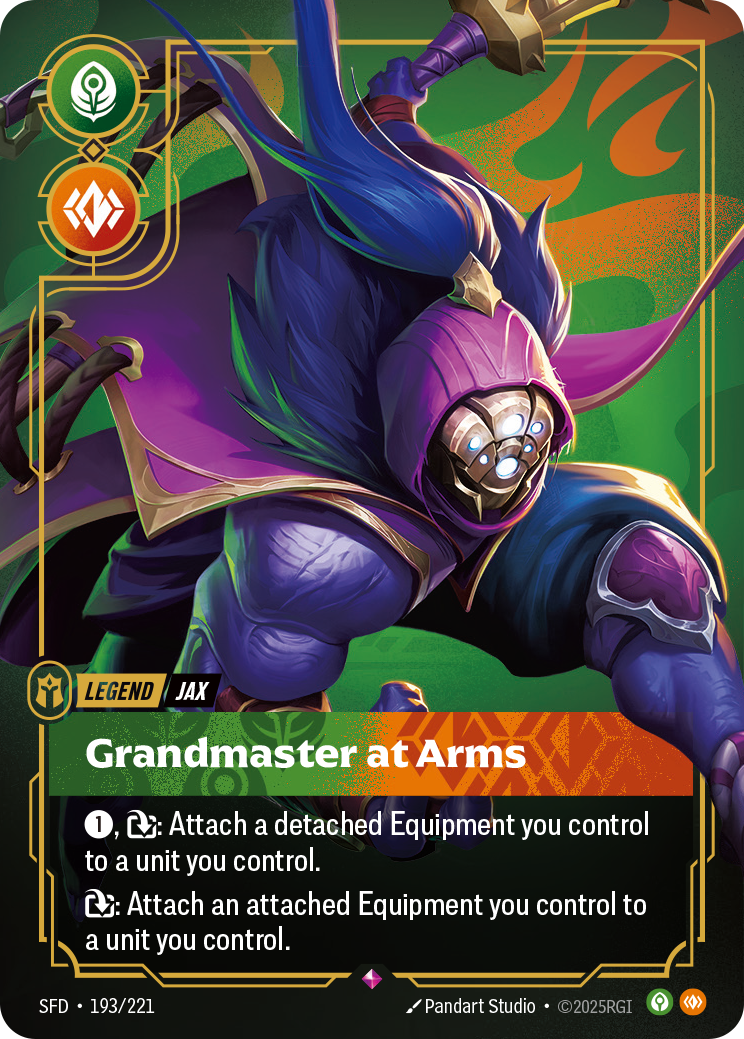 Grandmaster at Arms art