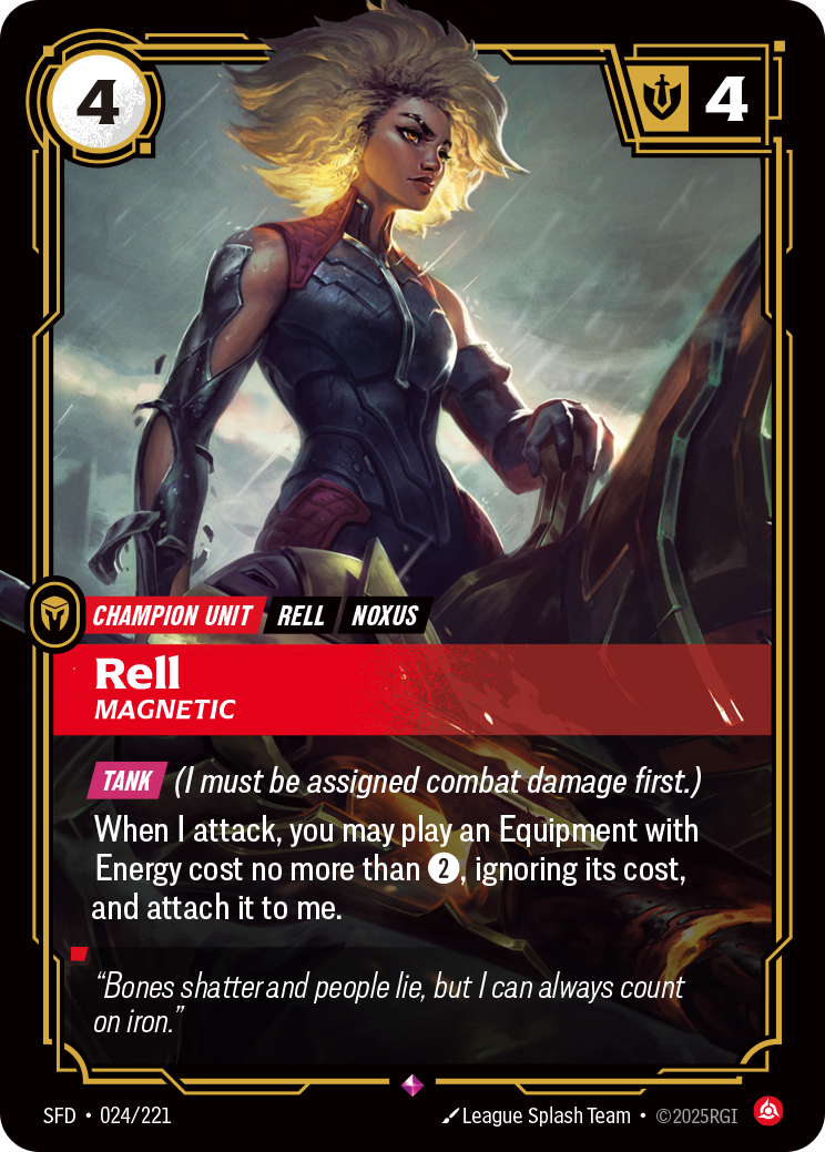 Rell, Magnetic art