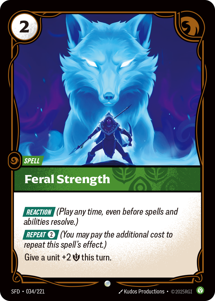 Feral Strength art