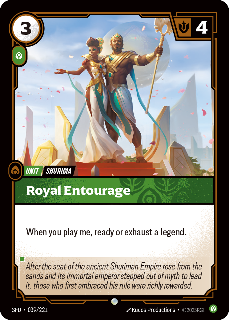 Royal Entourage art