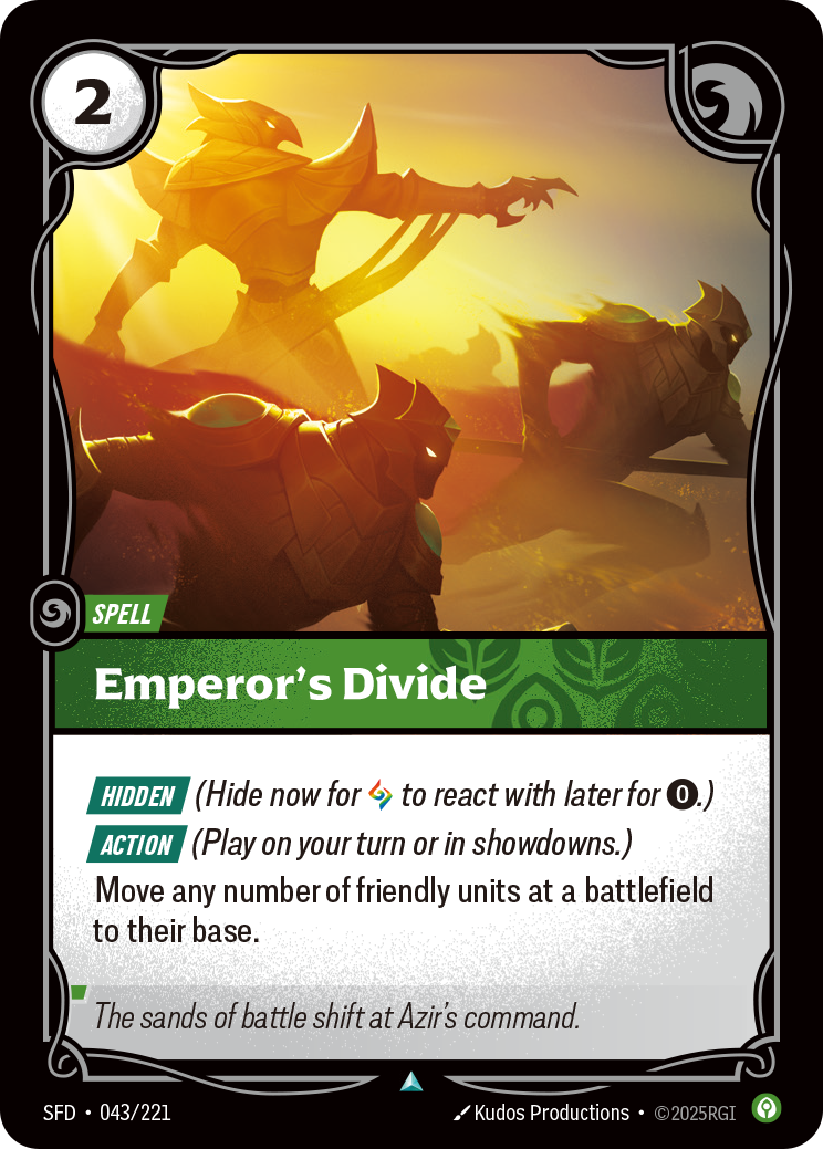 Emperor's Divide art
