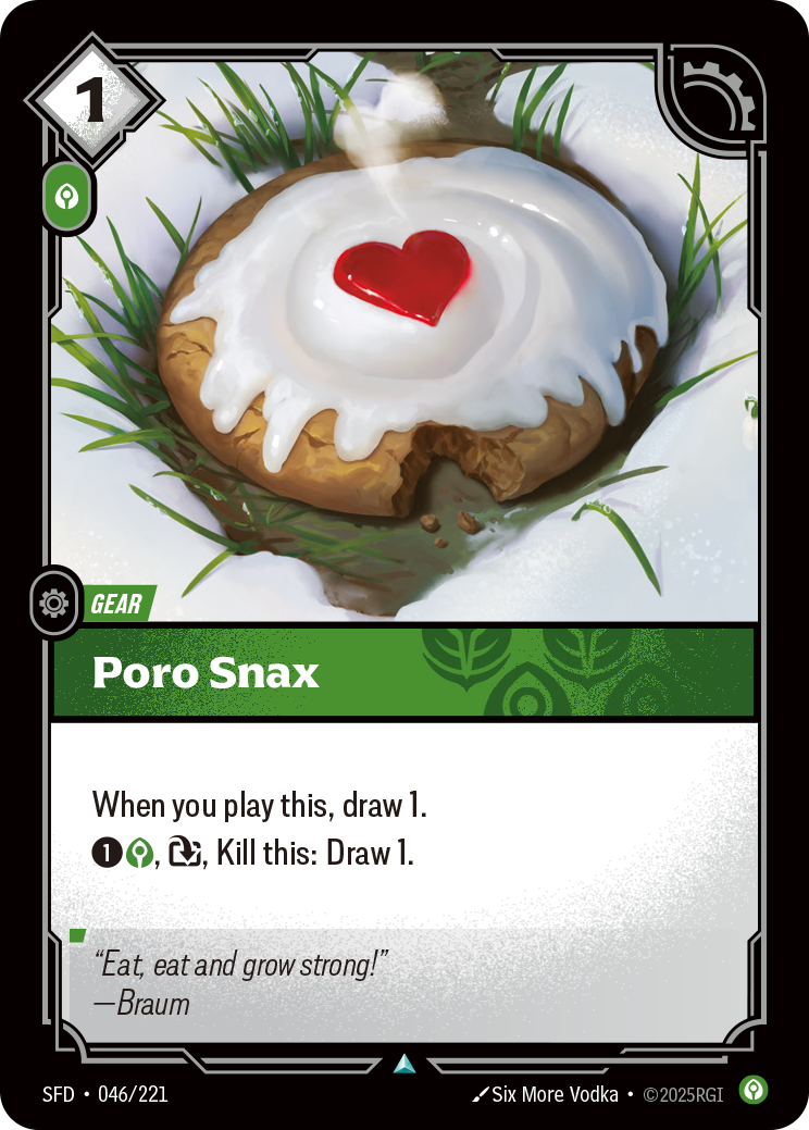 Poro Snax art