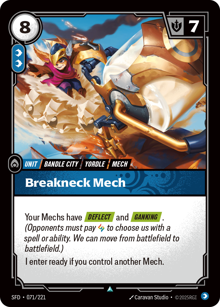 Breakneck Mech art