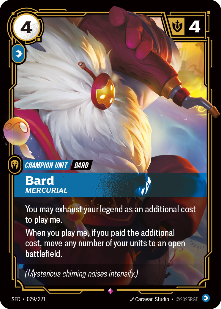 Bard, Mercurial art