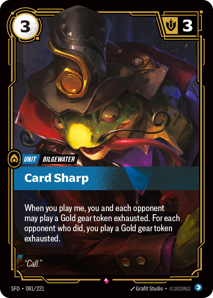 Card Sharp art