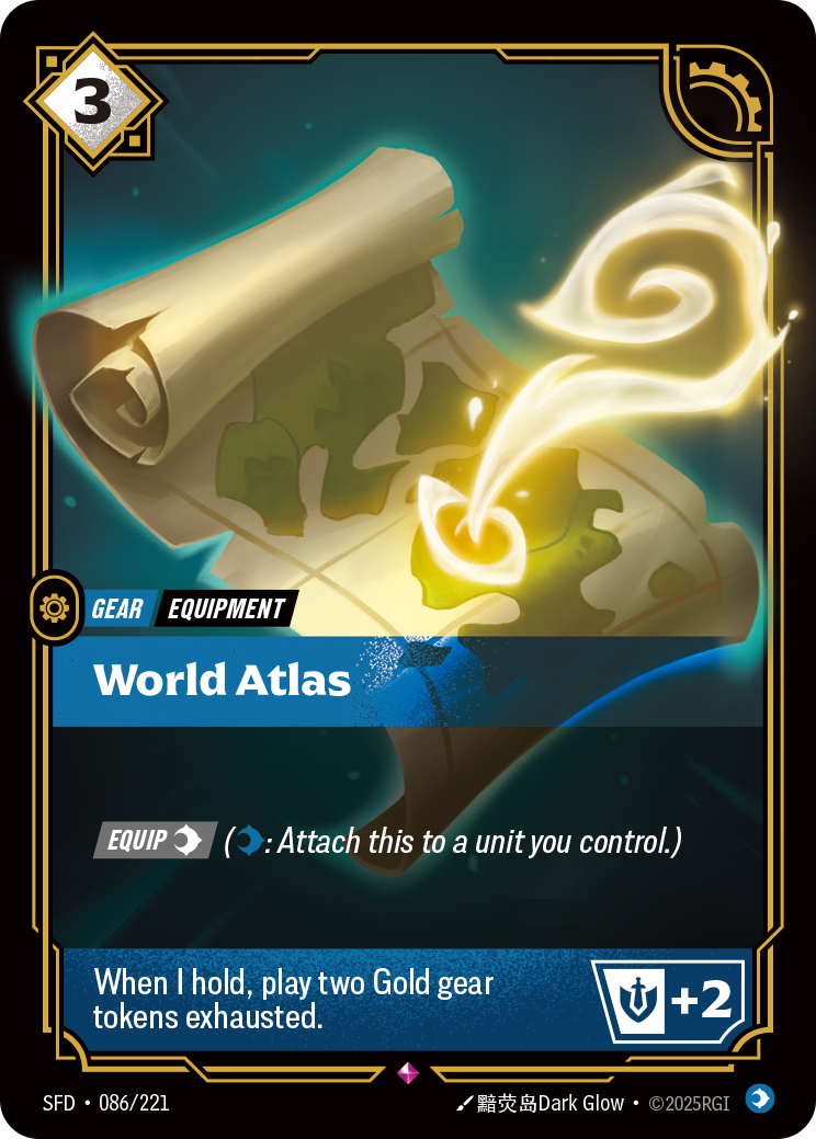 World Atlas card art