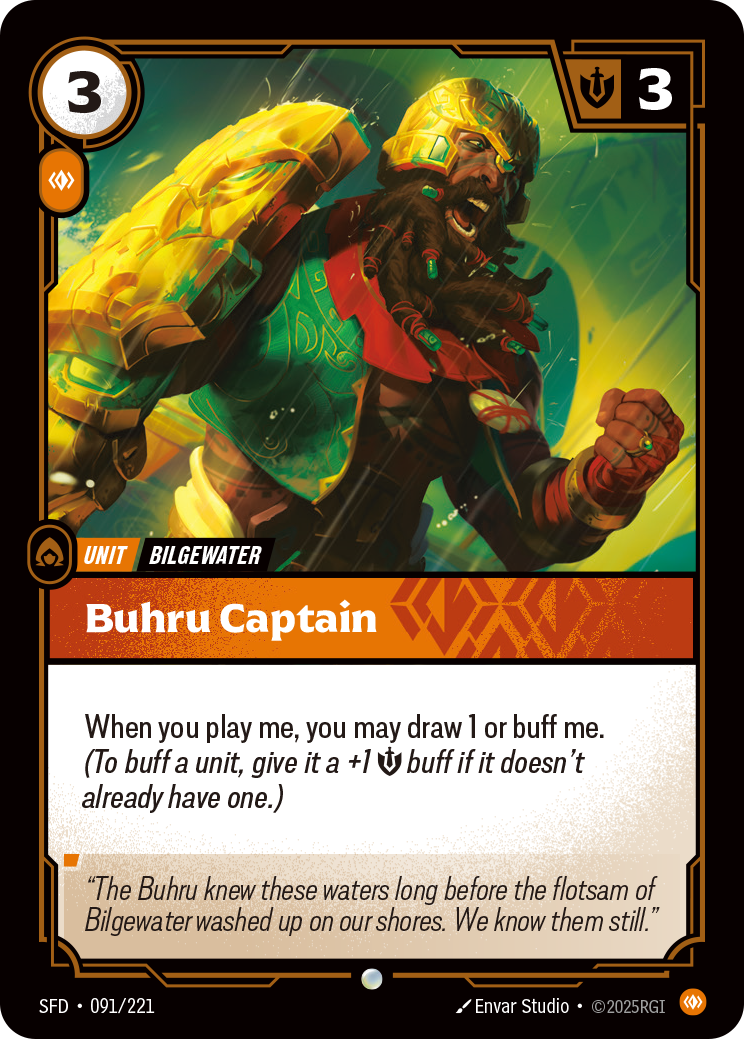 Buhru Captain art