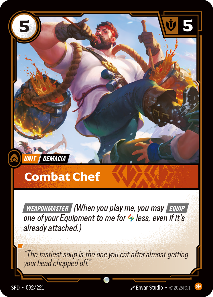 Combat Chef art