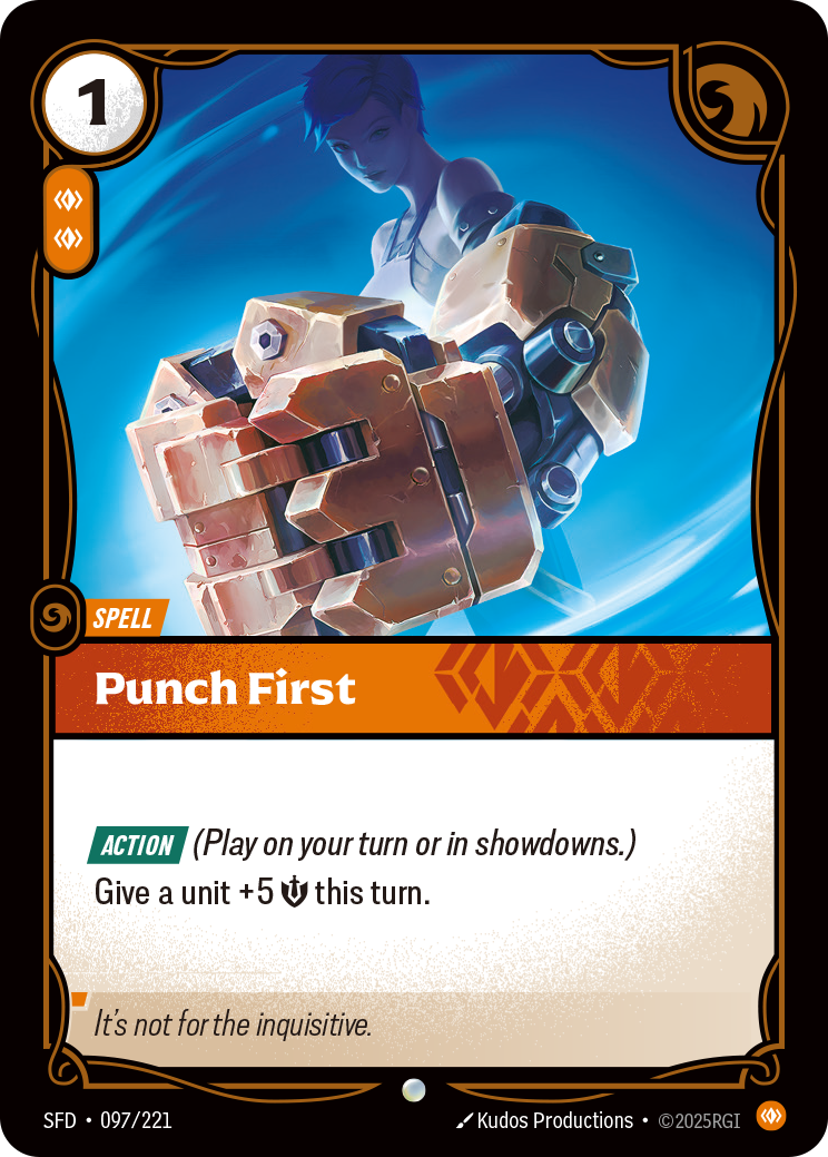 Punch First art