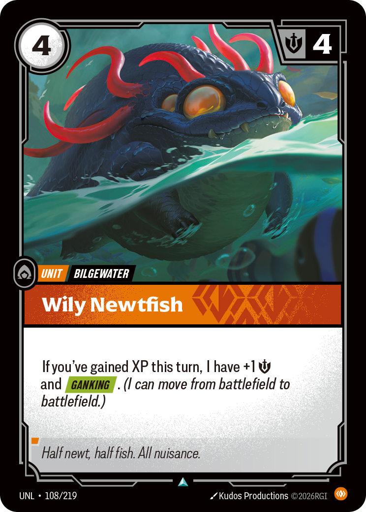 Wily Newtfish art