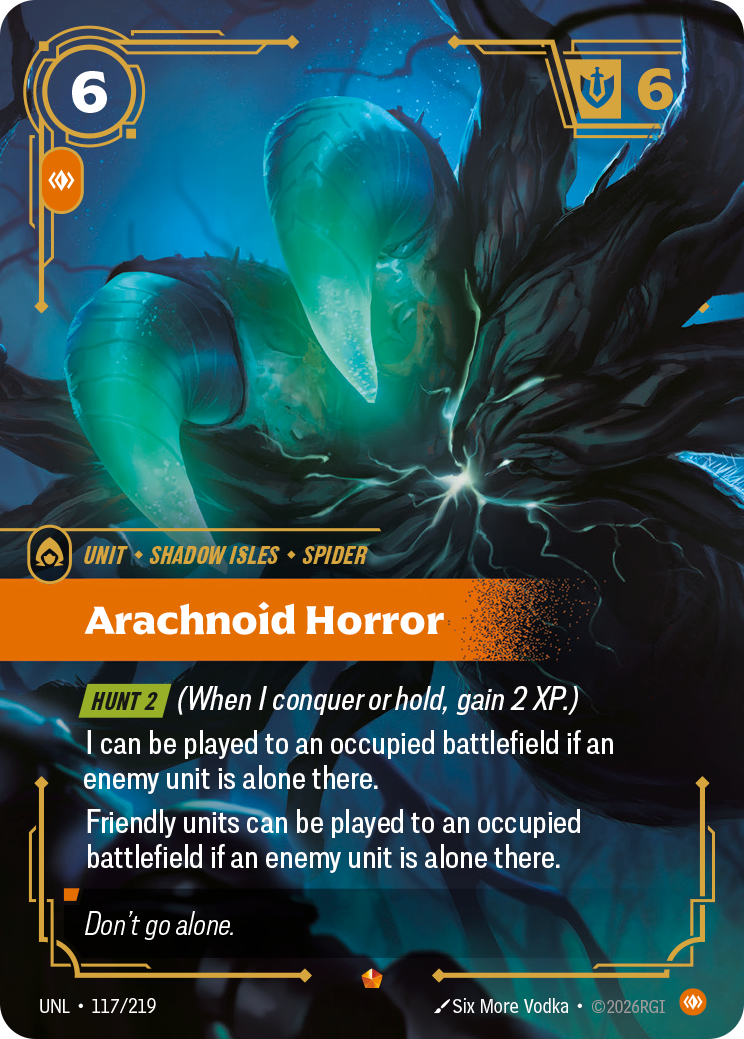 Arachnoid Horror art