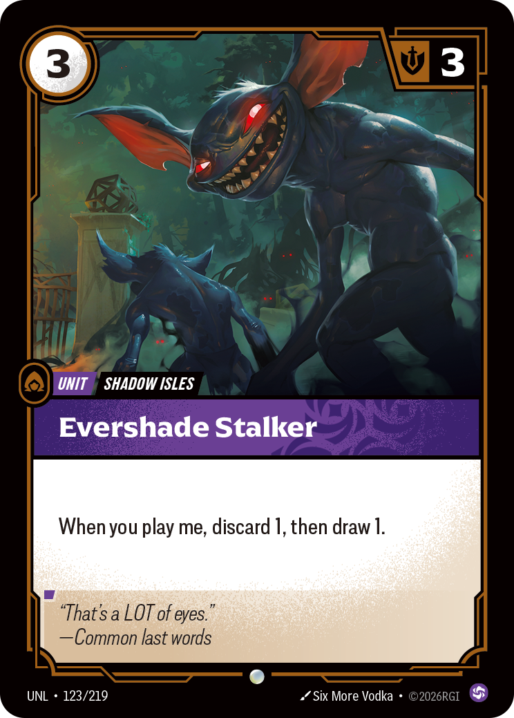 Evershade Stalker art